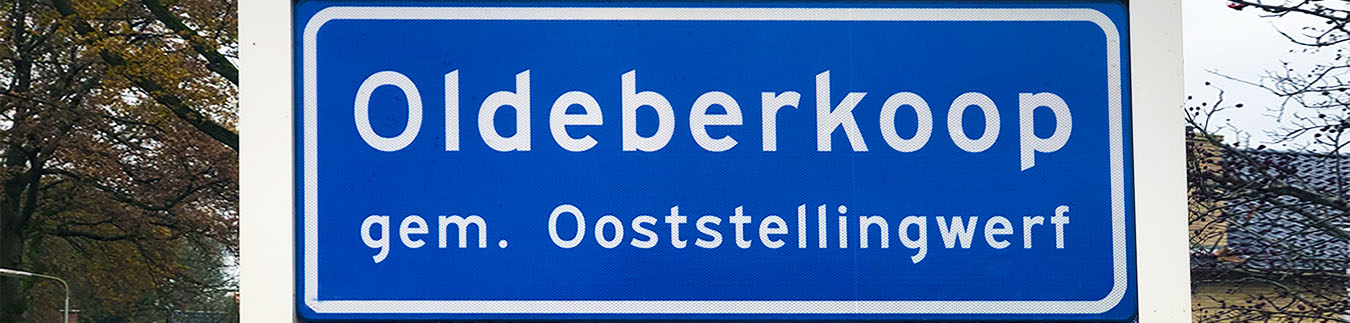 blog oldeberkoop bord