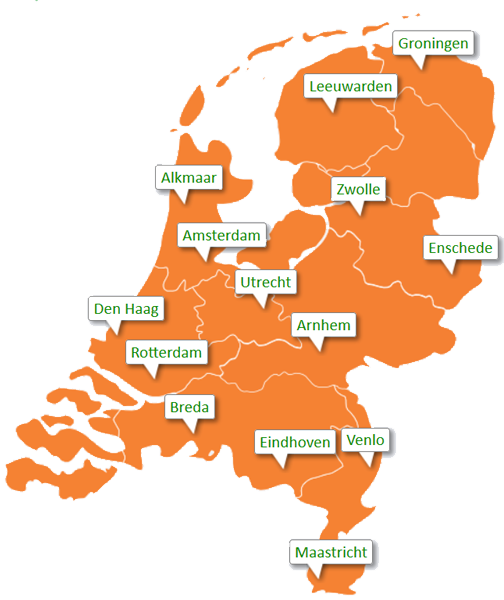 landelijke dekking opleidingen